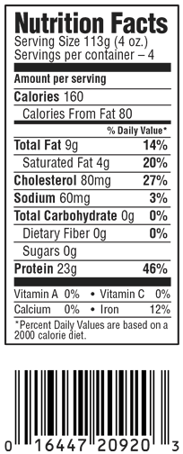 Nutrition Facts