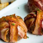 Bacon Wrapped Meatballs